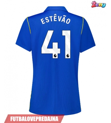 Lacne Ženy Futbalové dres Chelsea Estevao Willian #41 2026-27 Krátky Rukáv - Domáci